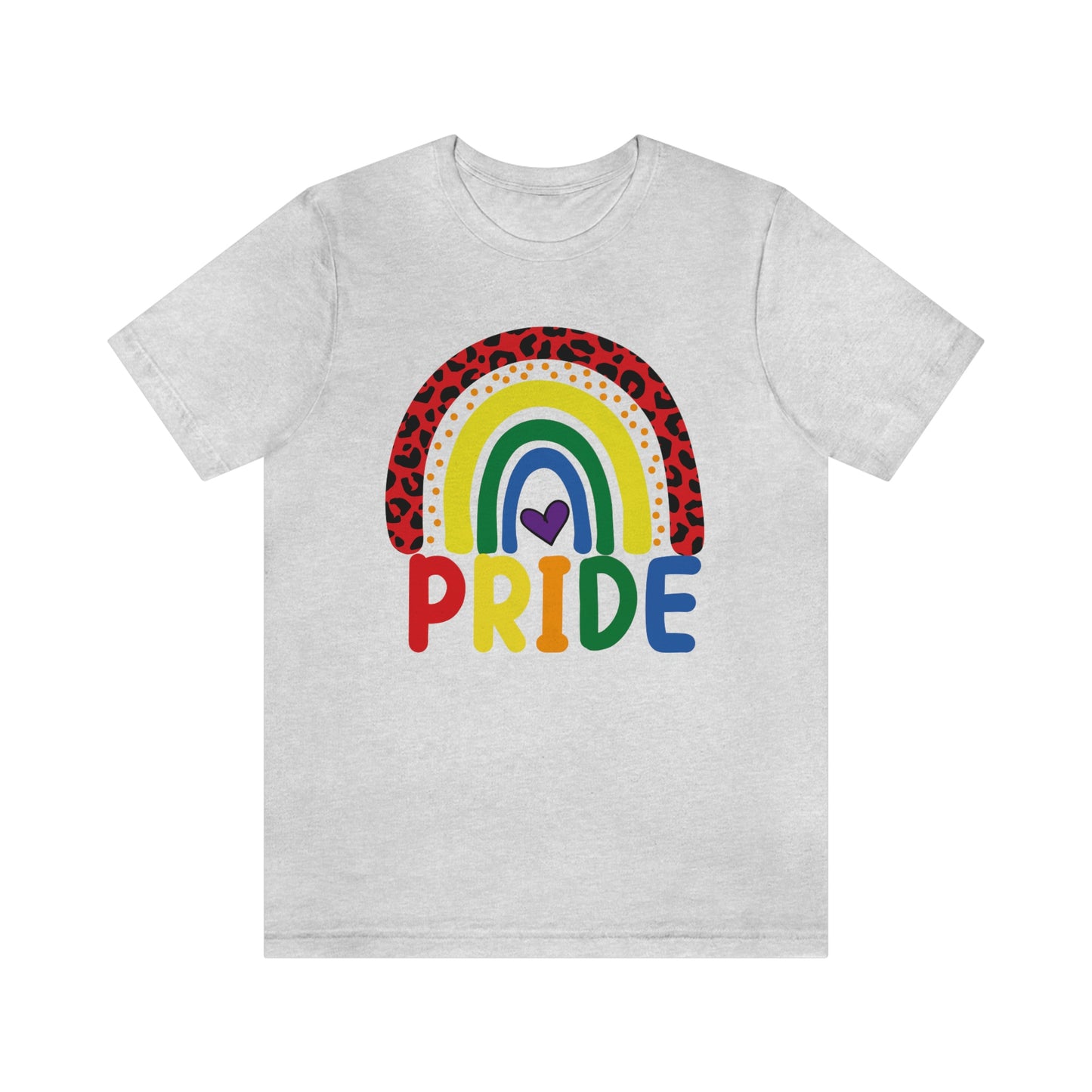 LGBTQIA Awareness Pride Print Unisex Jersey Short Sleeve Tee