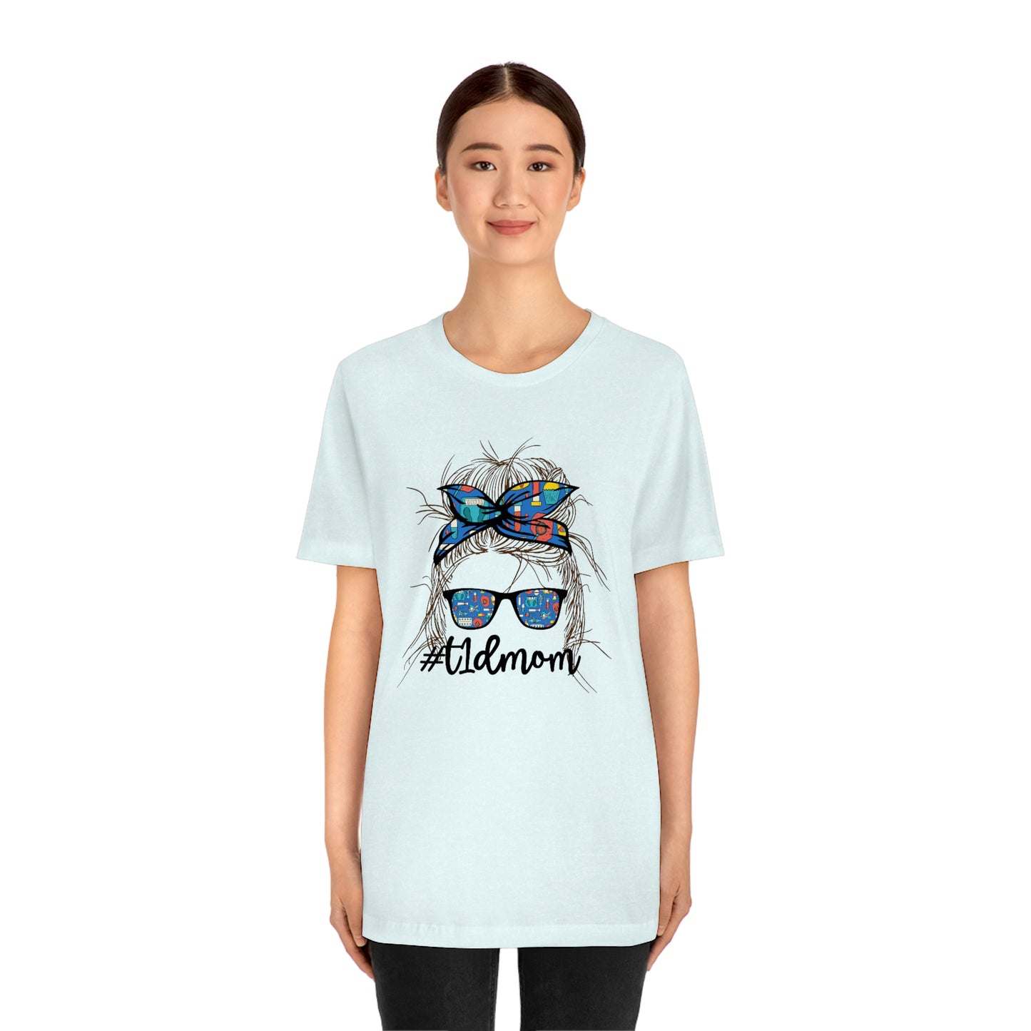 T1D Mom Diabetes Awareness tshirt t-shirt tee