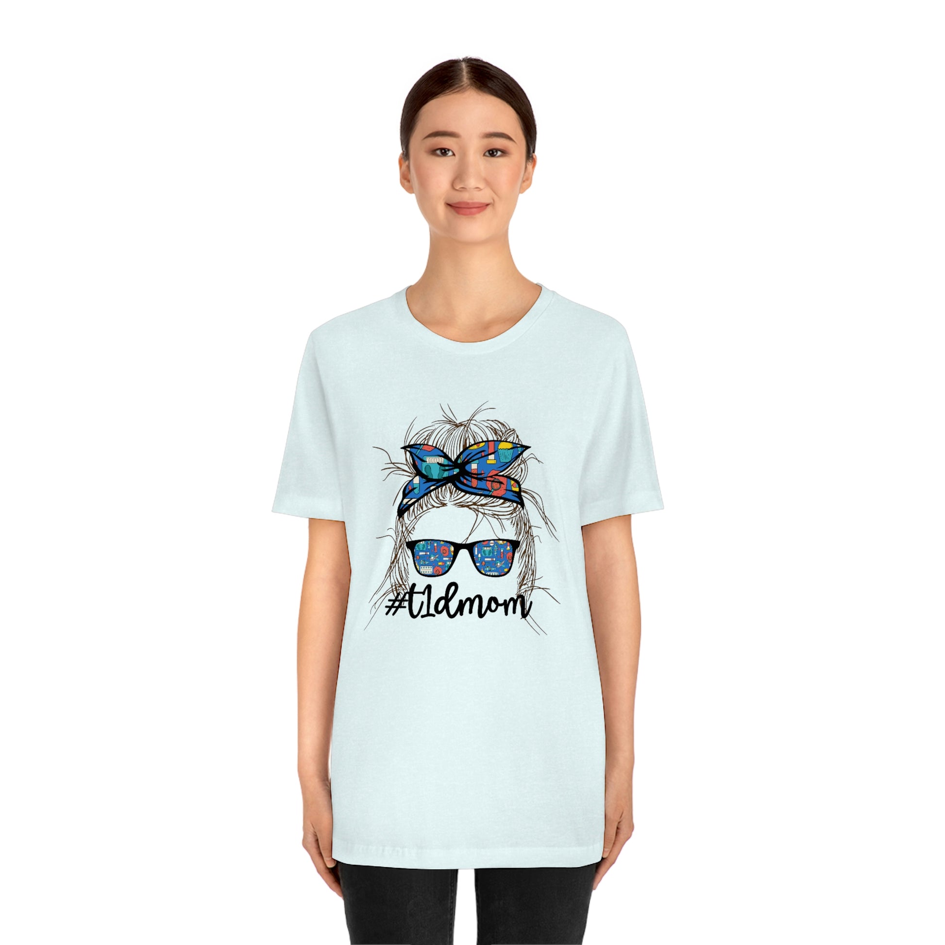 T1D Mom Diabetes Awareness tshirt t-shirt tee
