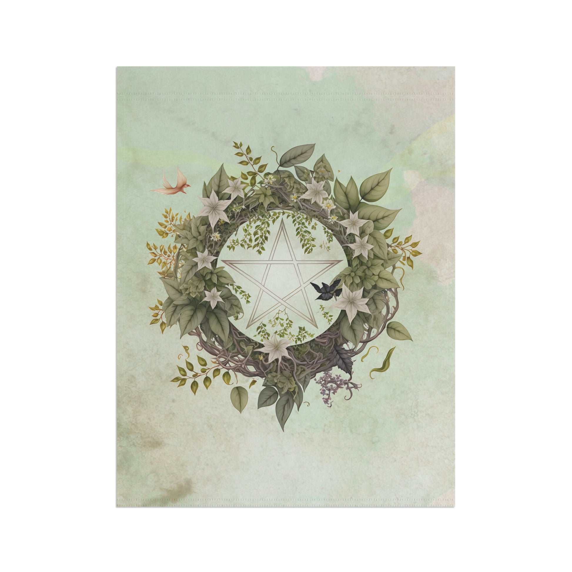 Spring Pentagram Garden & House Banner