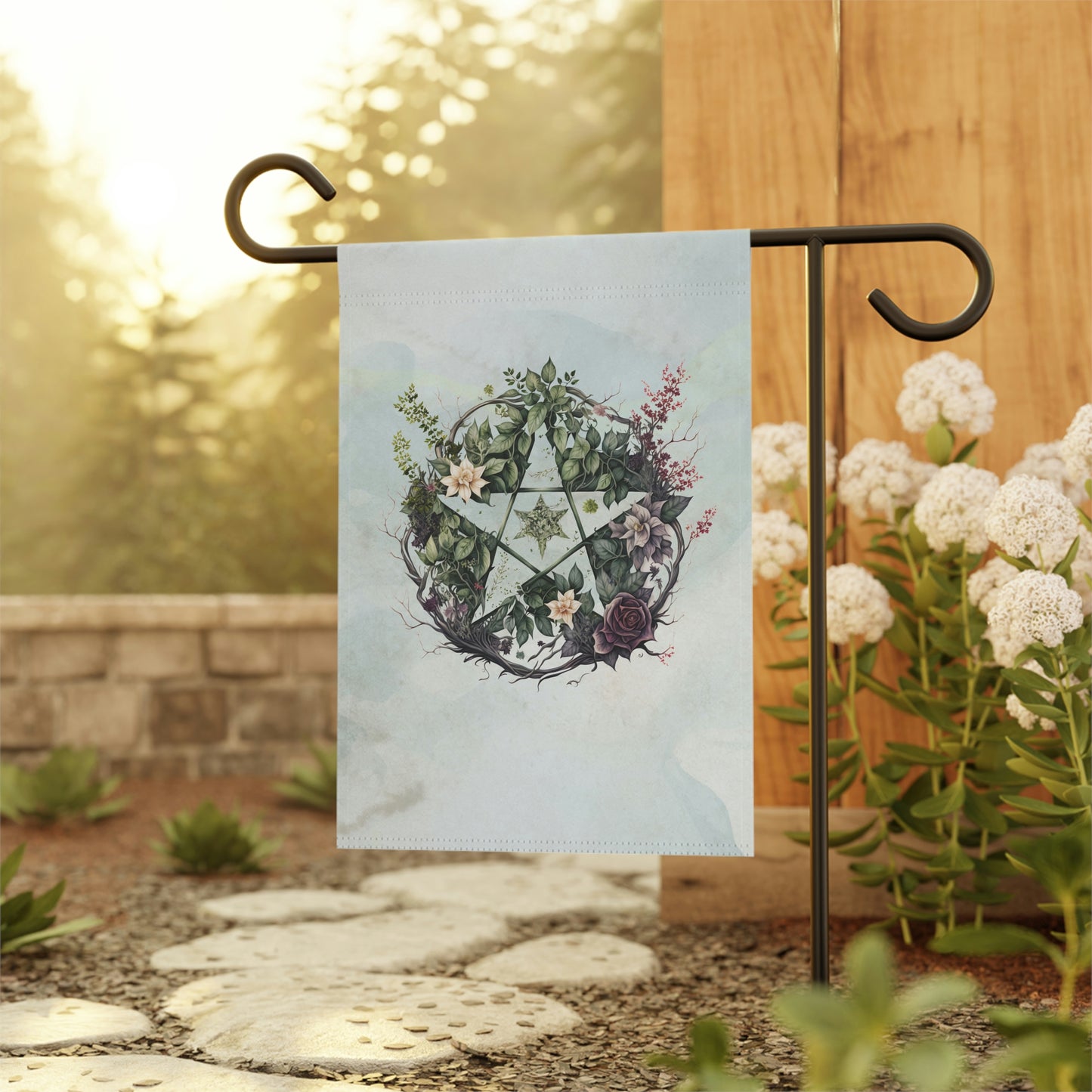 Spring Pentagram Garden & House Banner