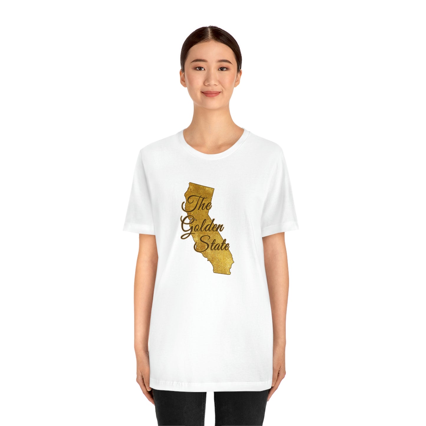 The Golden State California Unisex Jersey Short Sleeve Tee Tshirt T-shirt