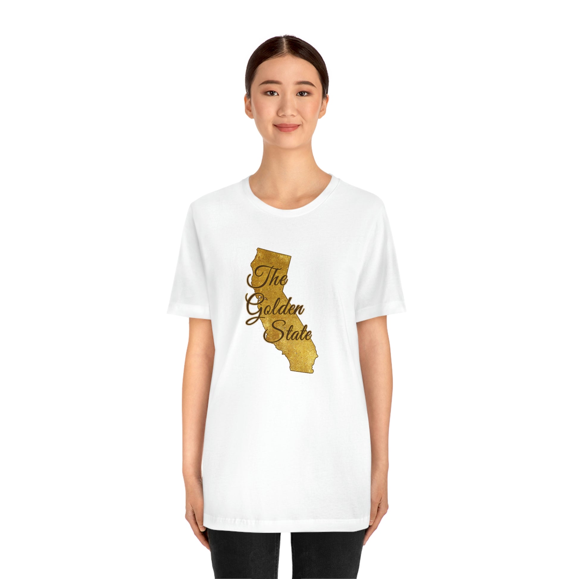The Golden State California Unisex Jersey Short Sleeve Tee Tshirt T-shirt