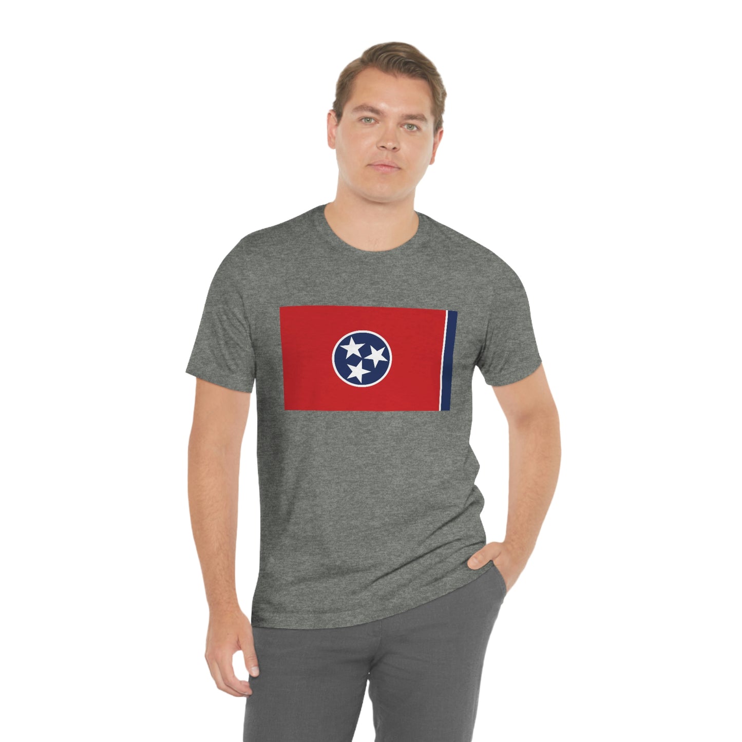 Tennessee Flag Unisex Jersey Short Sleeve Tee Tshirt T-shirt