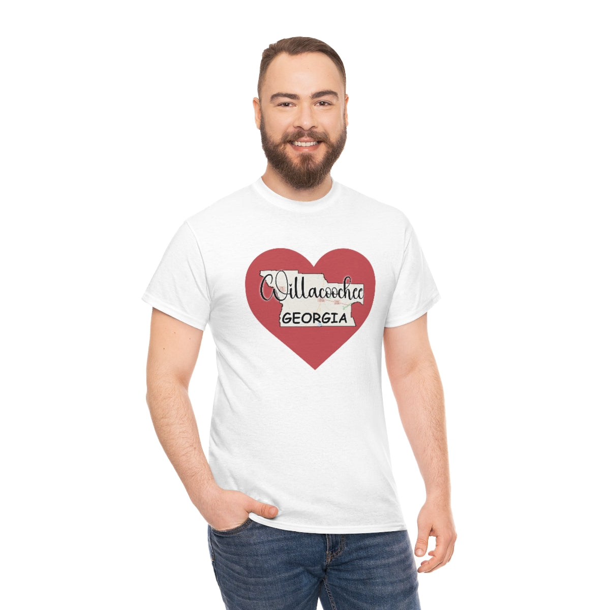 Willacoochee Georgia Unisex Heavy Cotton Tee