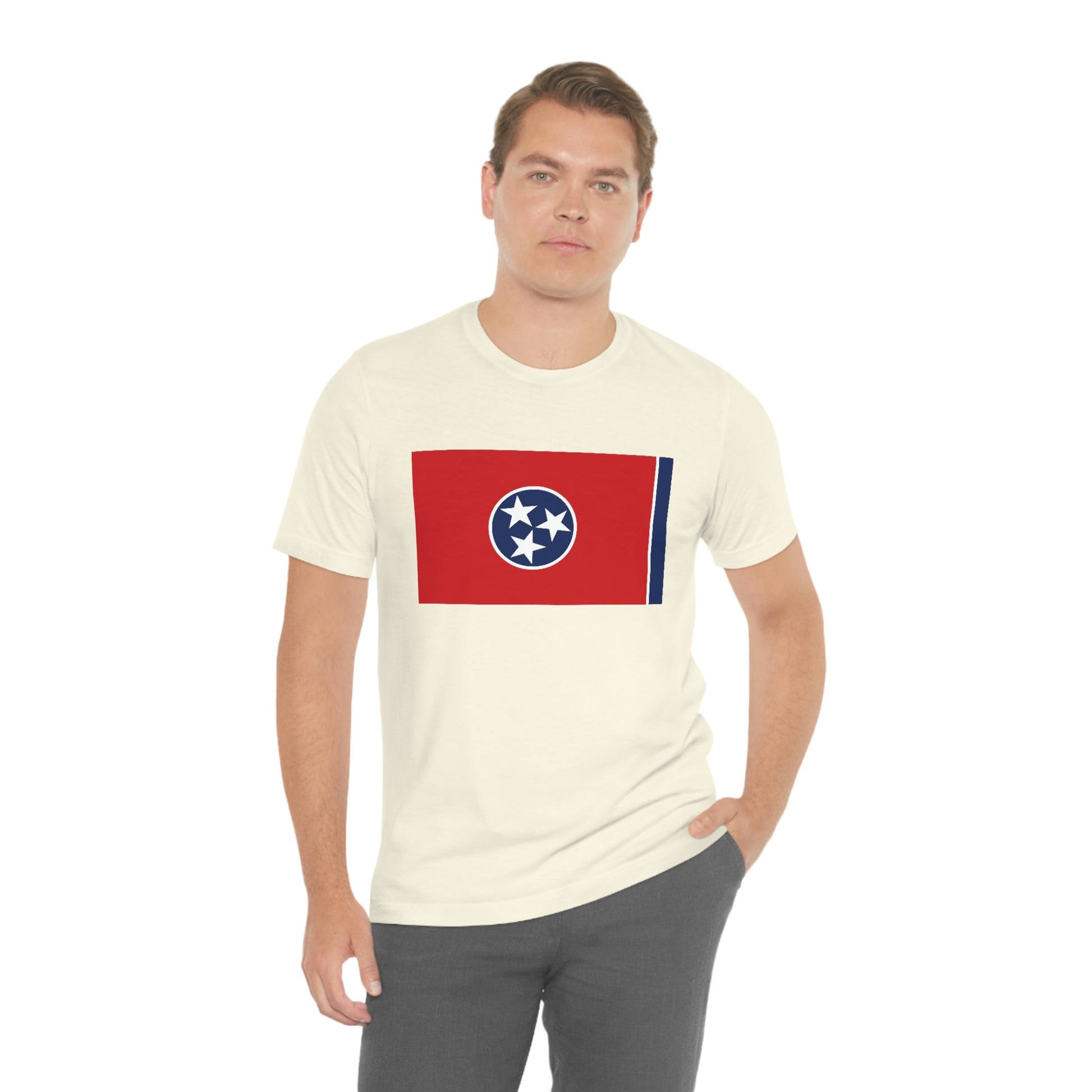 Tennessee Flag Unisex Jersey Short Sleeve Tee Tshirt T-shirt