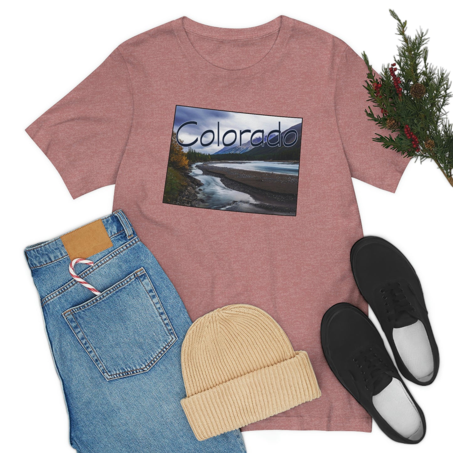Colorado Water Unisex Jersey Short Sleeve Tee Tshirt T-shirt