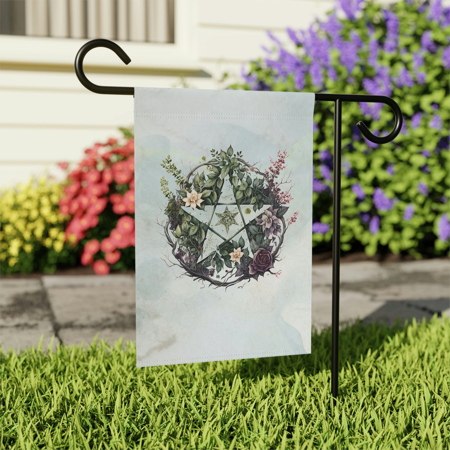 Spring Pentagram Garden & House Banner