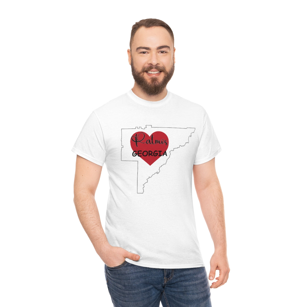 Patmos Georgia Unisex Heavy Cotton Tee