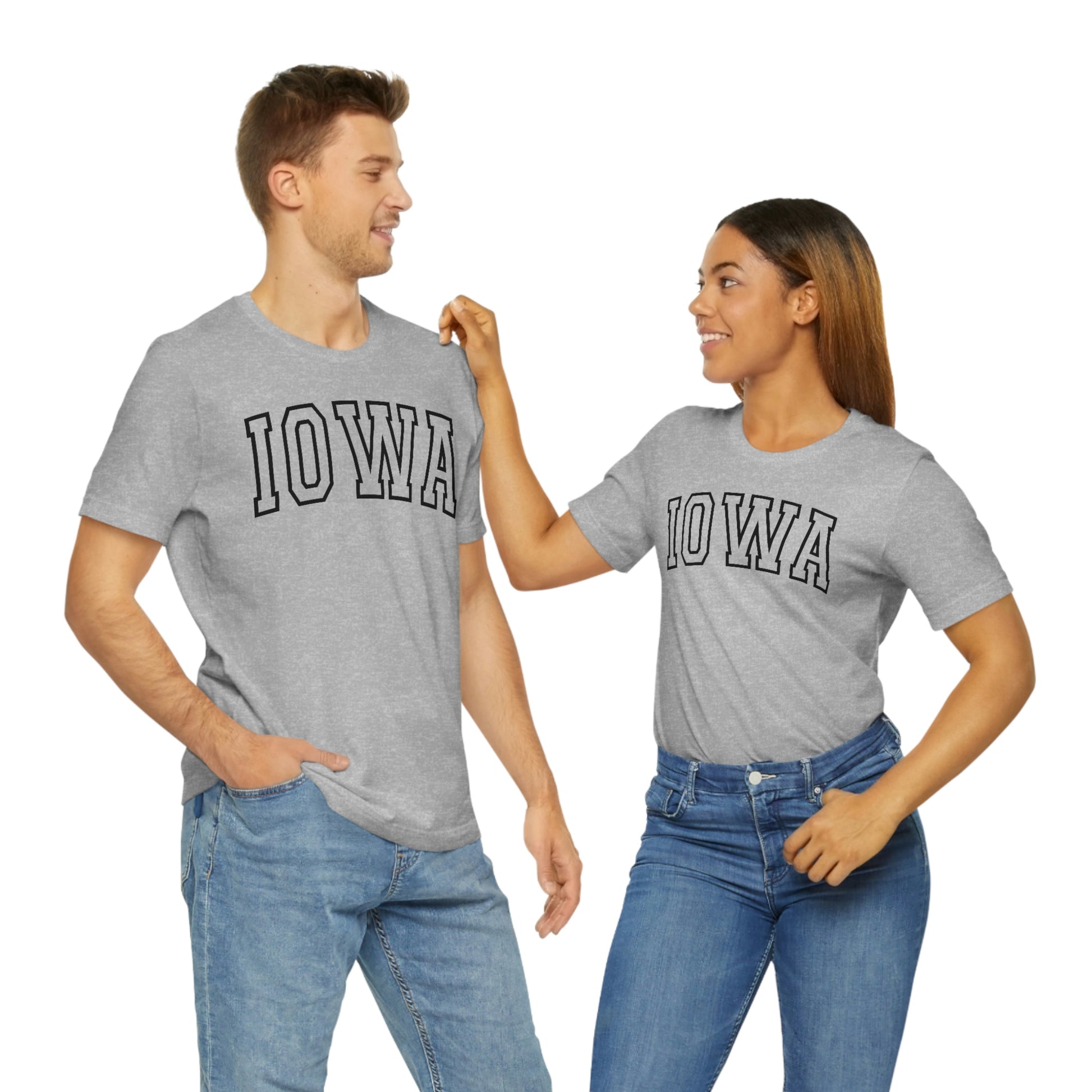 Iowa Varsity Letters Arch Short Sleeve T-shirt