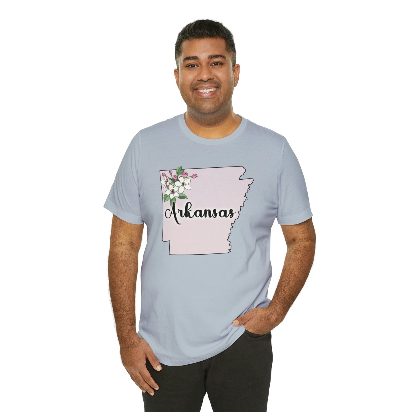 Arkansas State Flower Short Sleeve T-shirt