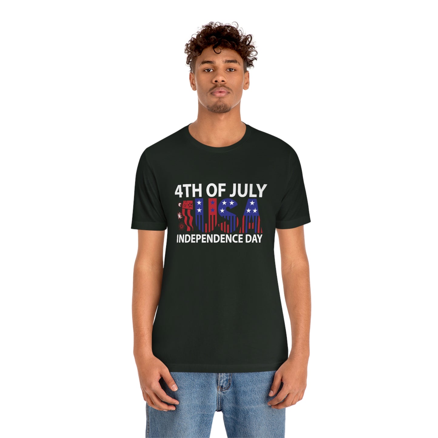 4th of July USA Independence Day Tee tshirt t-shirt