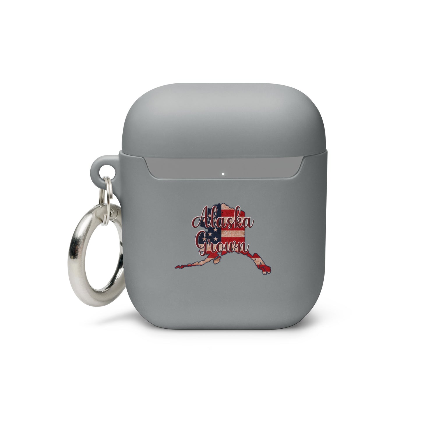Alaska Grown on US Flag AirPods case