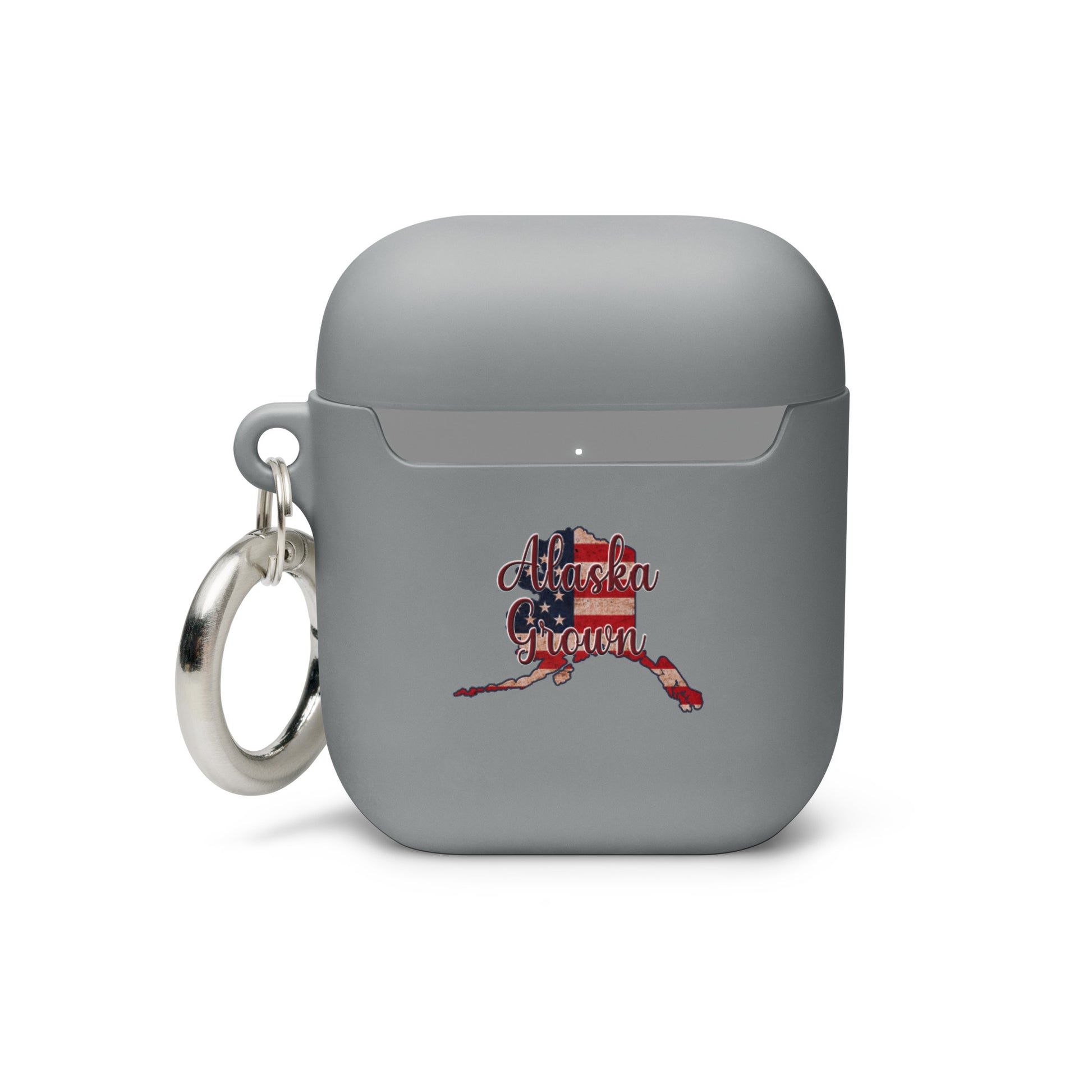 Alaska Grown on US Flag AirPods case