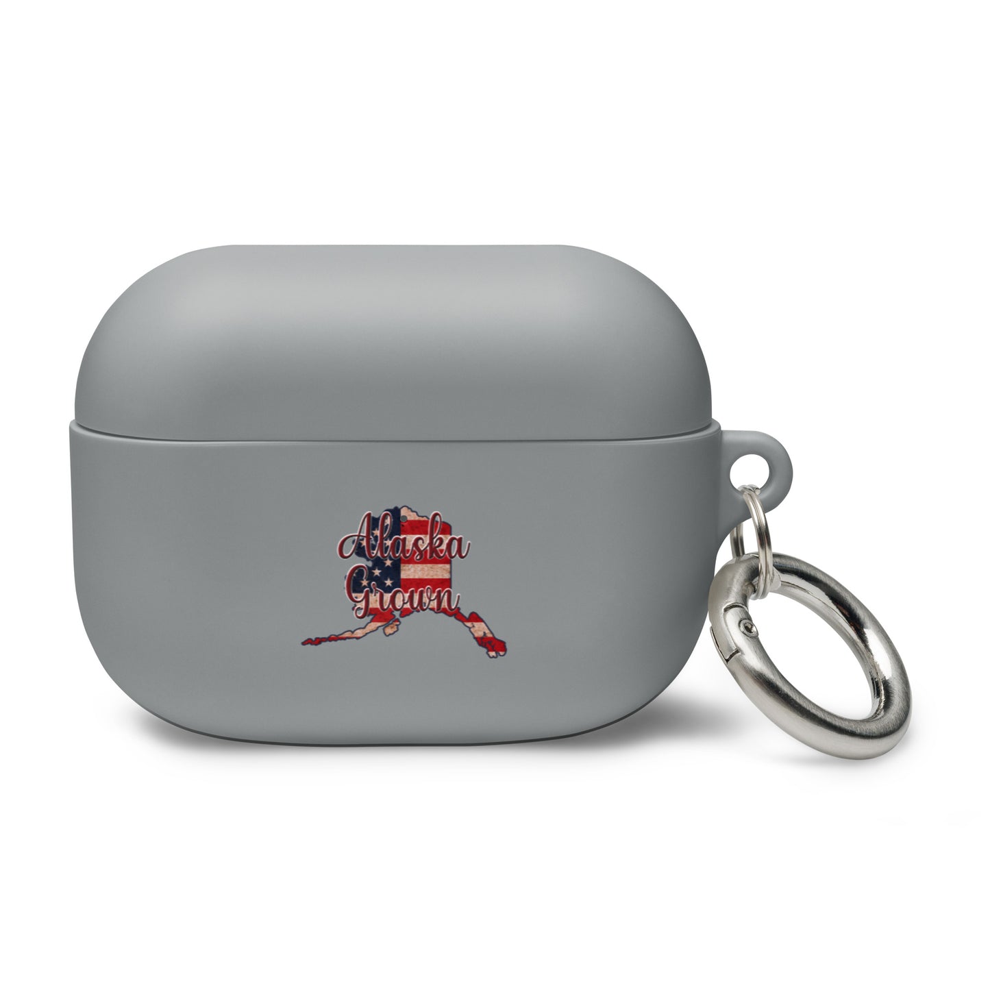 Alaska Grown on US Flag AirPods case