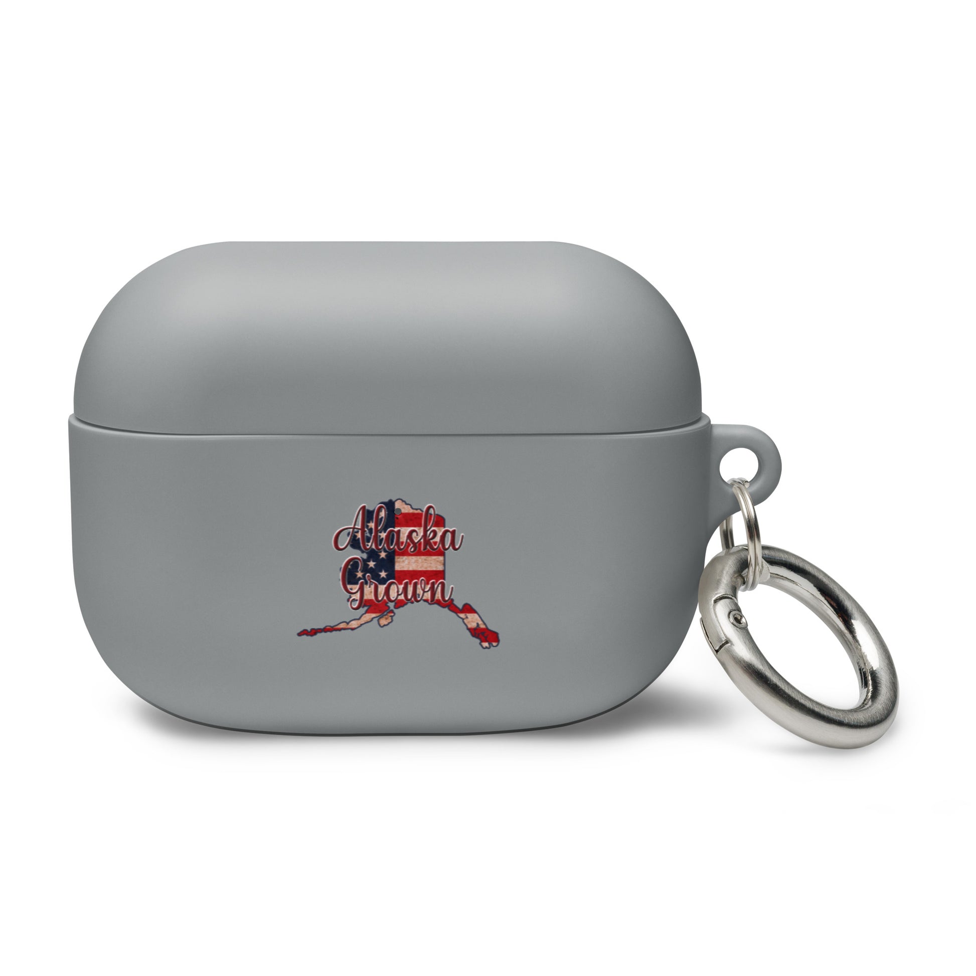 Alaska Grown on US Flag AirPods case