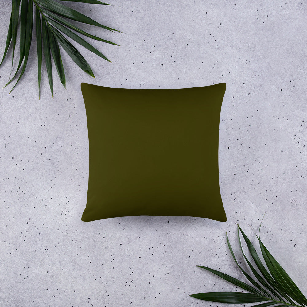 The Man The Myth The Hunting Legend Basic Pillow