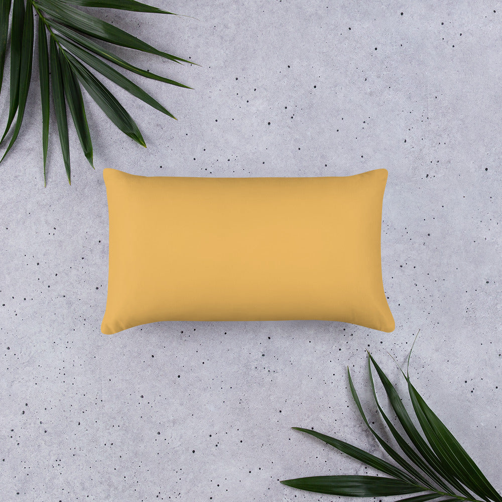 Alaska AK Leopard Print Letters White Script Throw Pillow