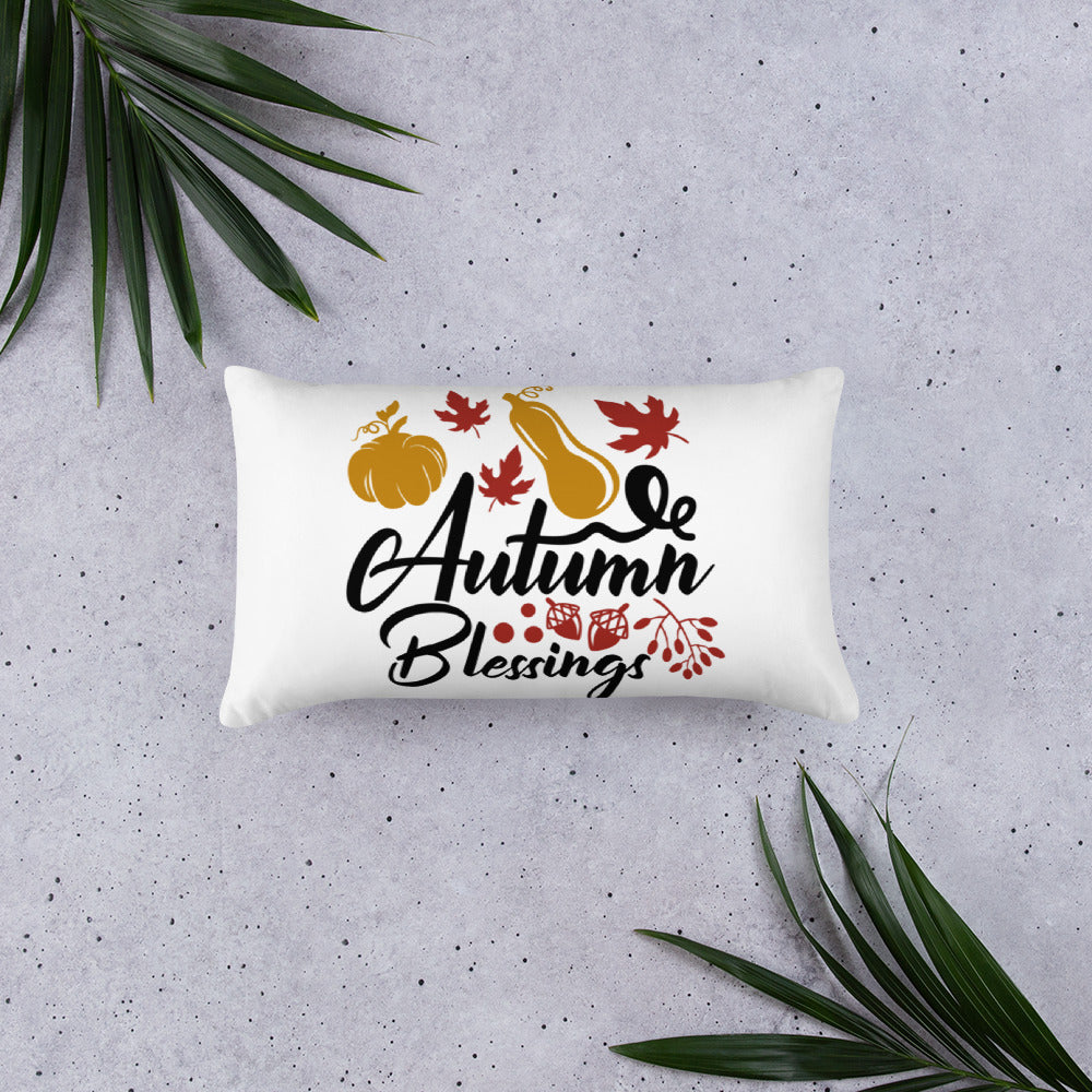 Autumn Blessing Throw Pillow