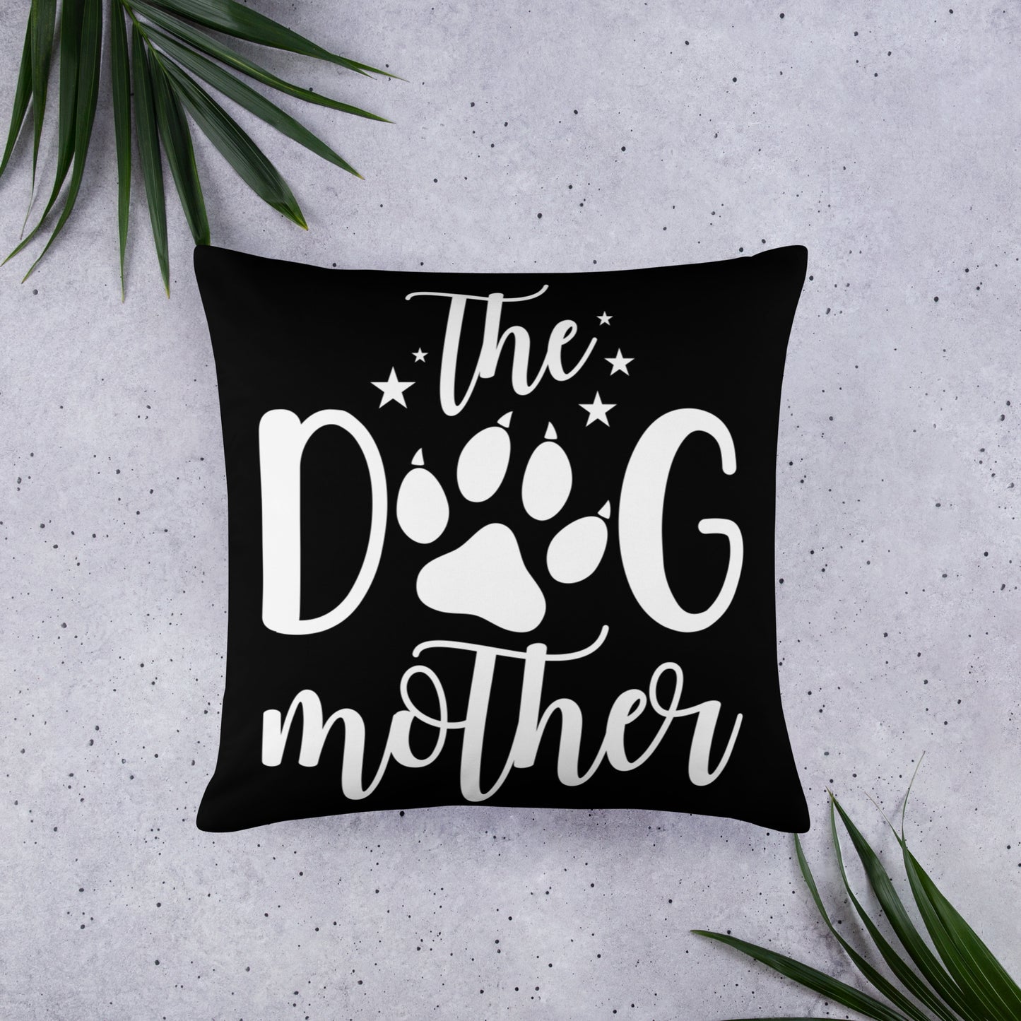 The Dog Mother Basic Pillow