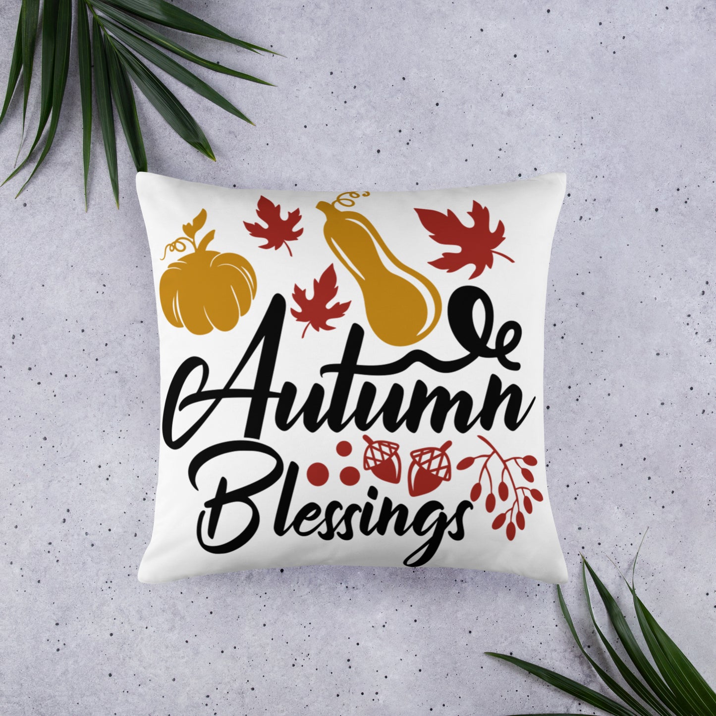 Autumn Blessing Throw Pillow