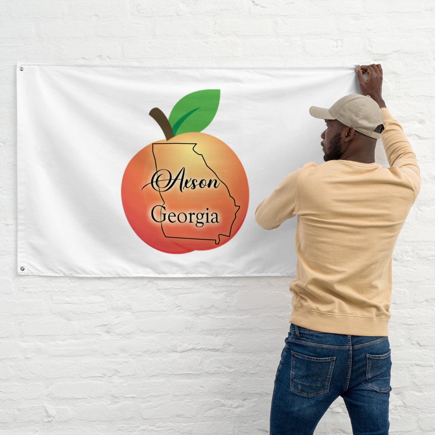 Axson Georgia Flag