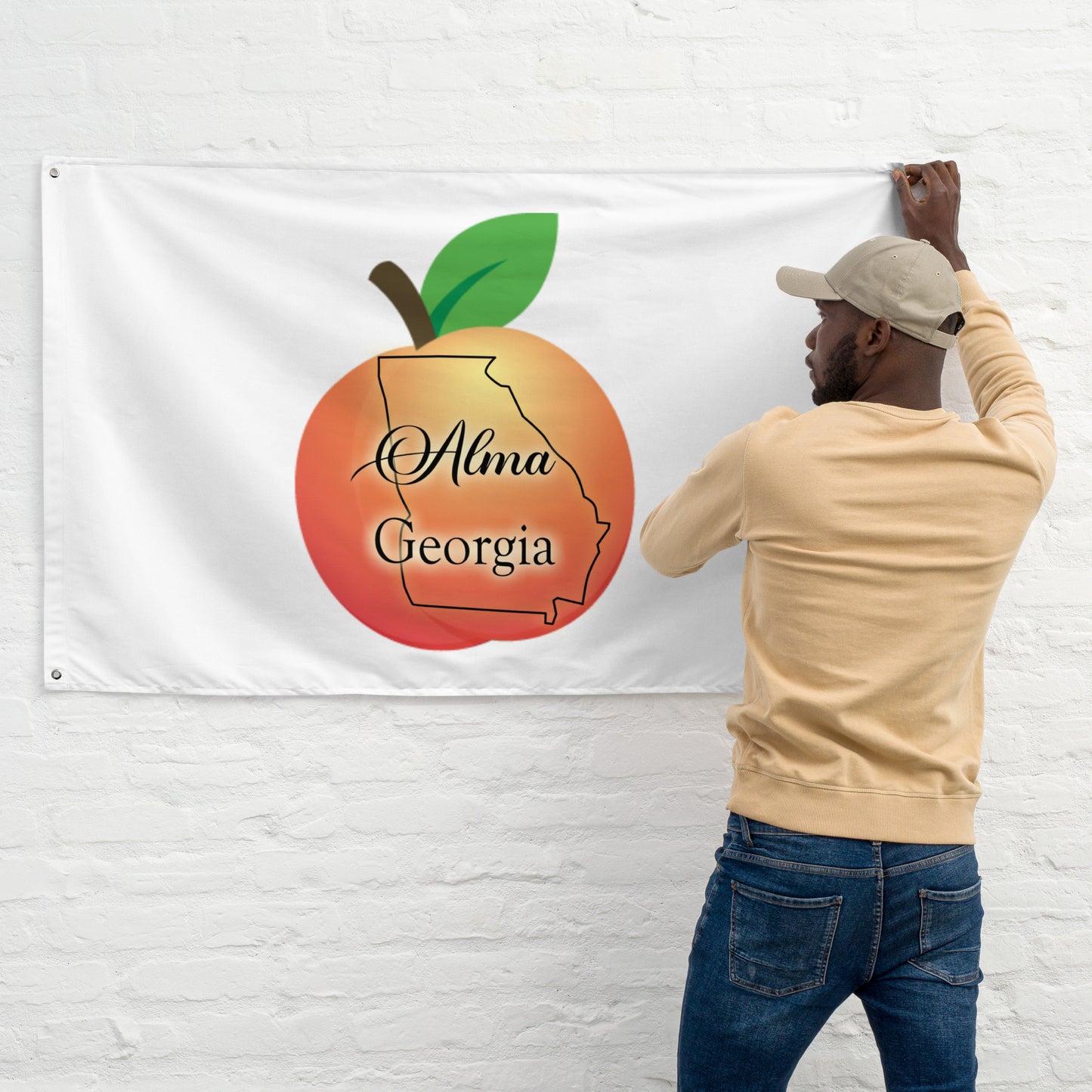 Alma Georgia Flag