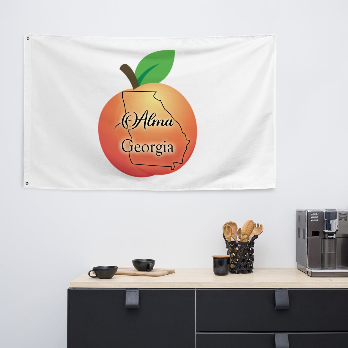 Alma Georgia Flag