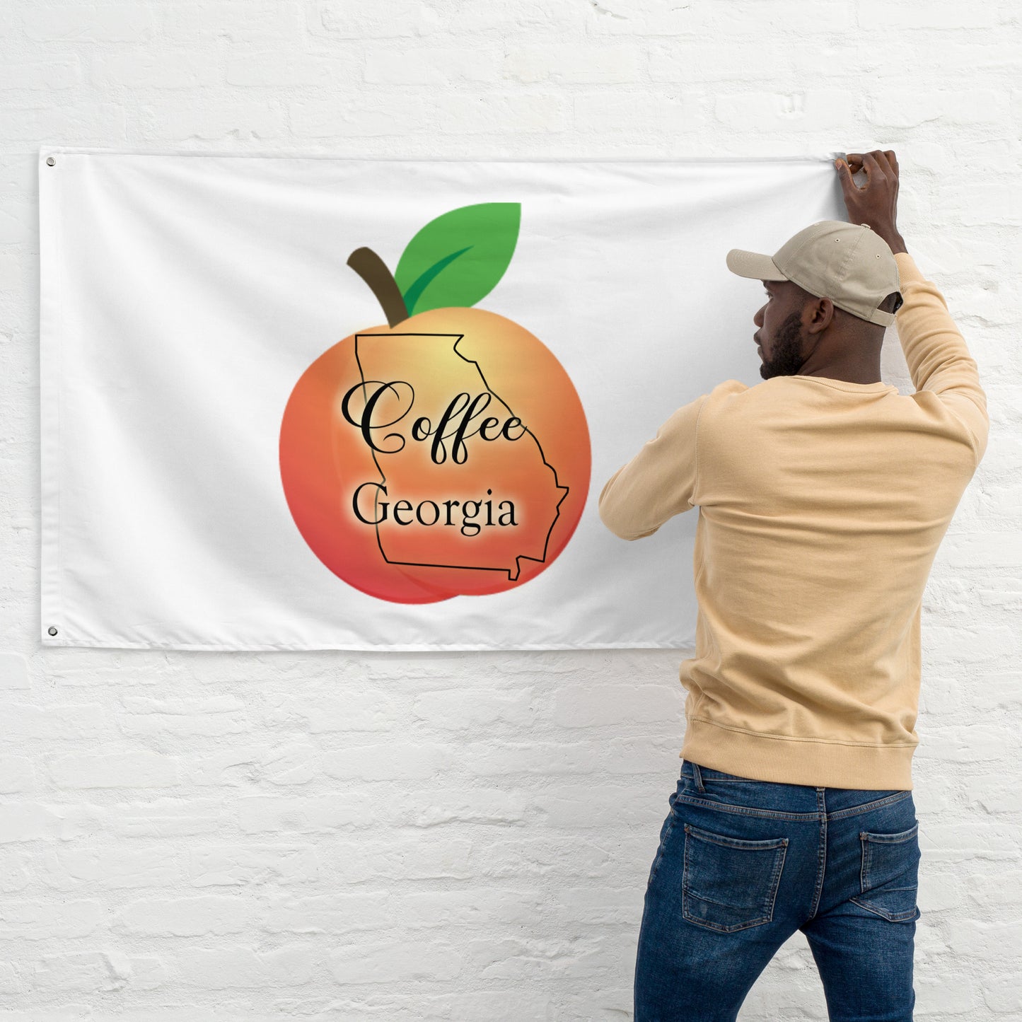 Coffee Georgia Flag