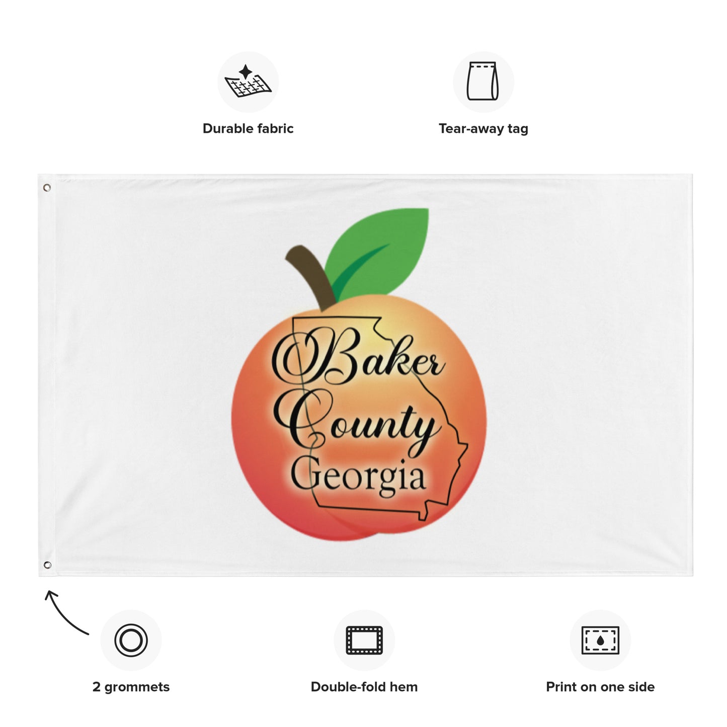 Baker County Georgia Flag