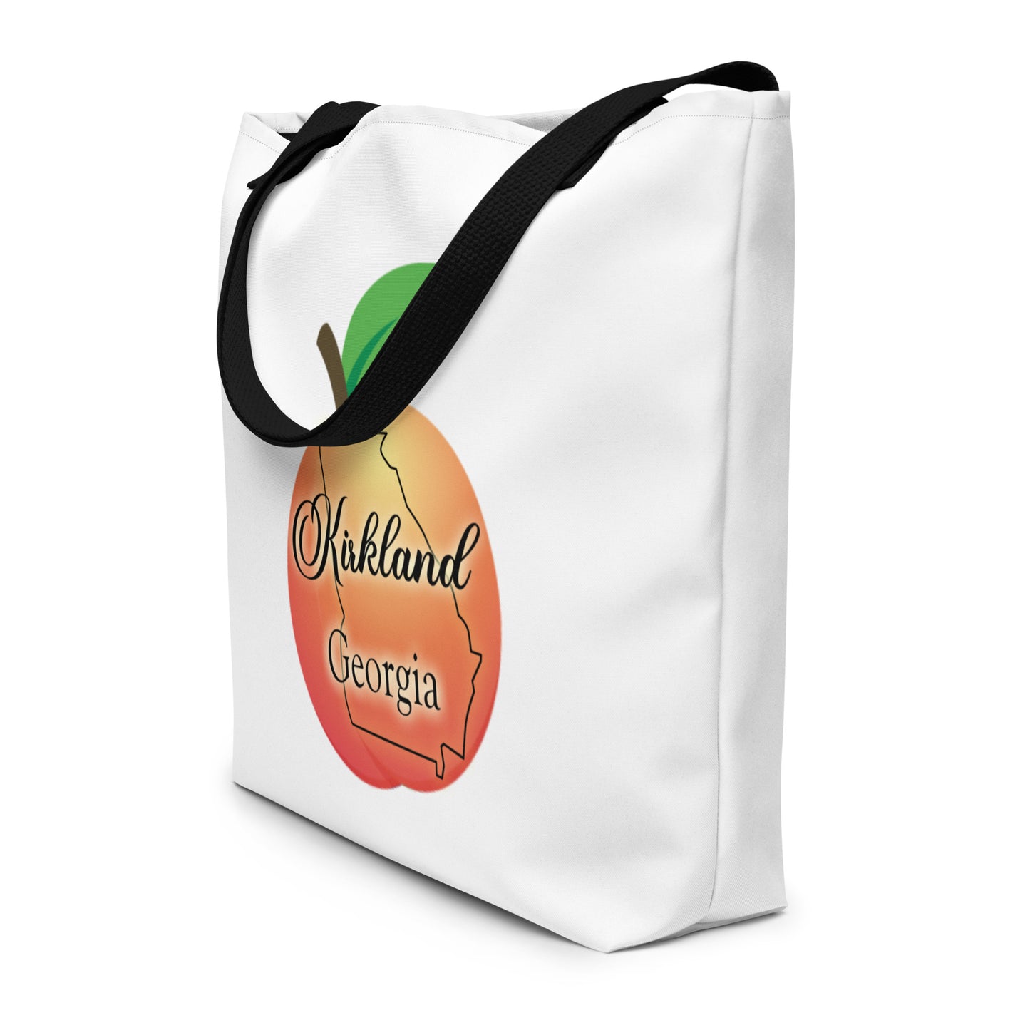 Kirkland Georgia All-Over Print Large Tote Bag