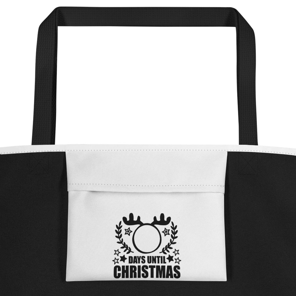 Days Until Christmas Tote Bag - Holiday
