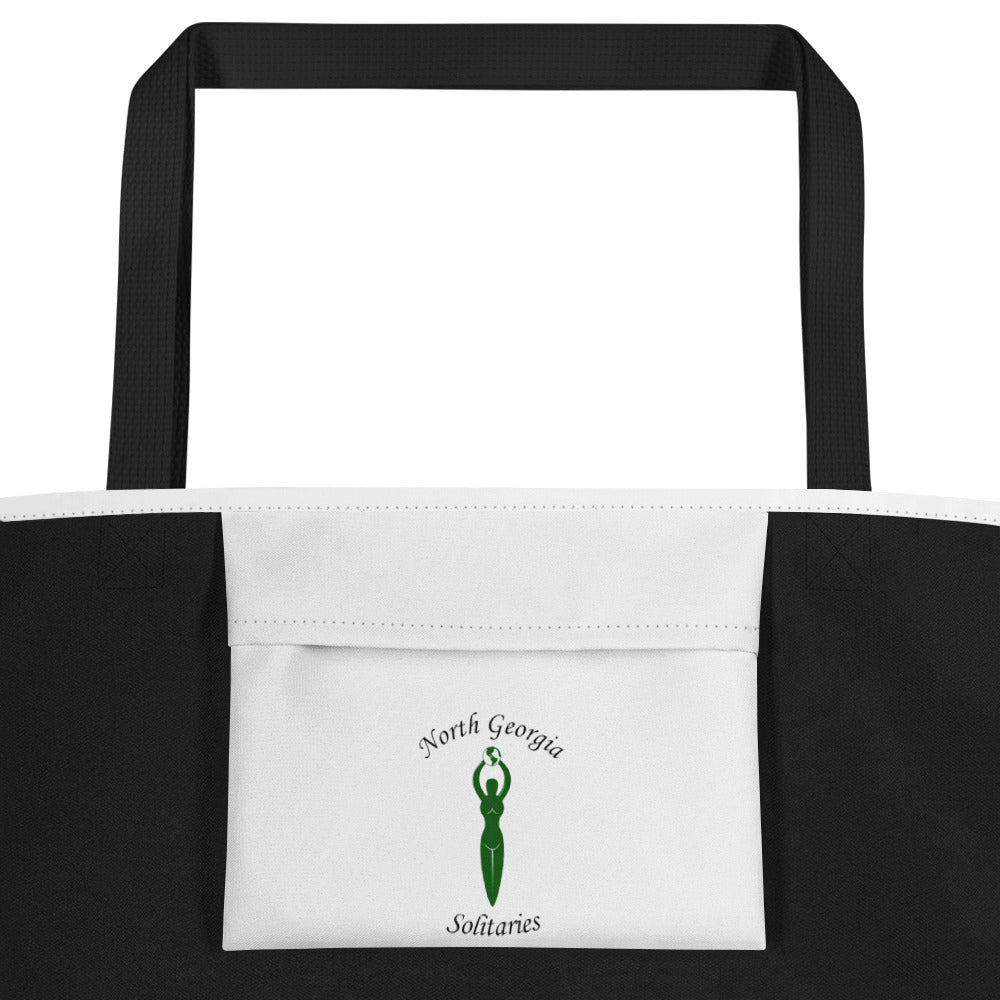 North Georgia Solitaries Large Tote Bag