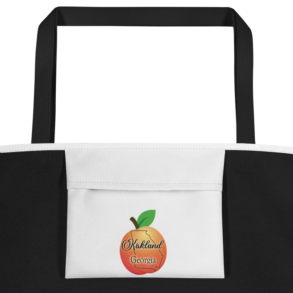 Kirkland Georgia All-Over Print Large Tote Bag