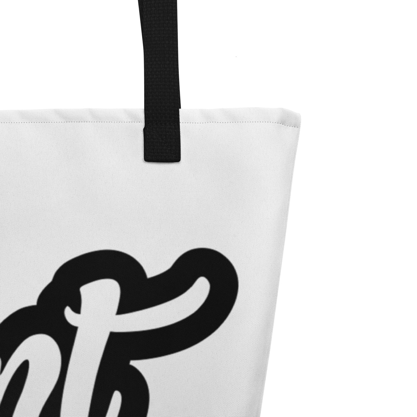 Silent Night All-Over Print Large Tote Bag