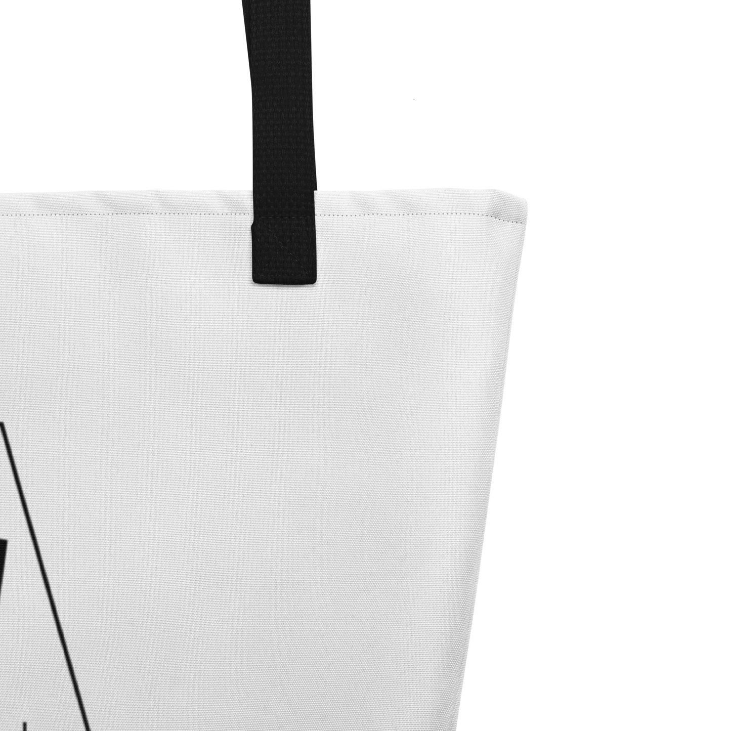 Just an Arizona Girl in an Alabama World Large Tote Bag