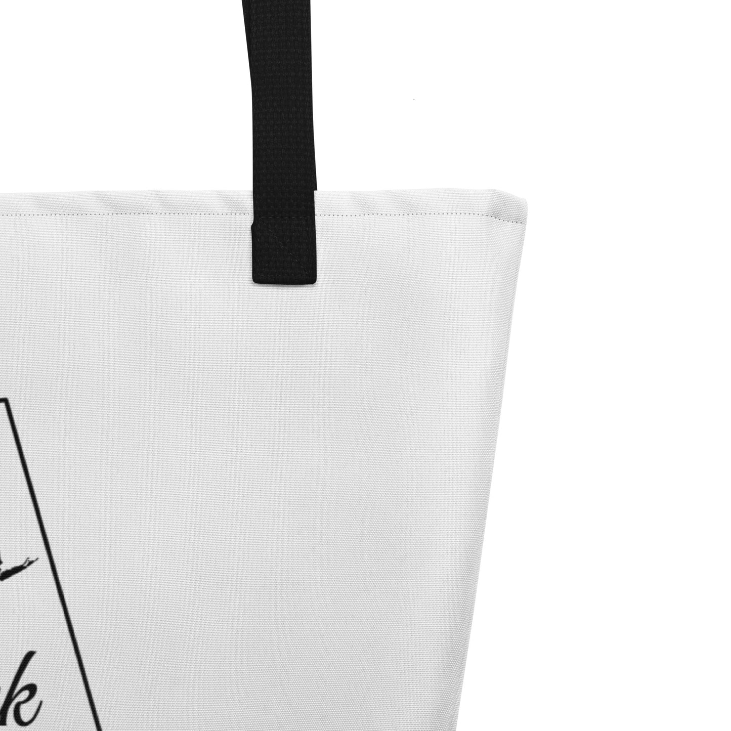 Just a New York Girl in an Alabama World Large Tote Bag