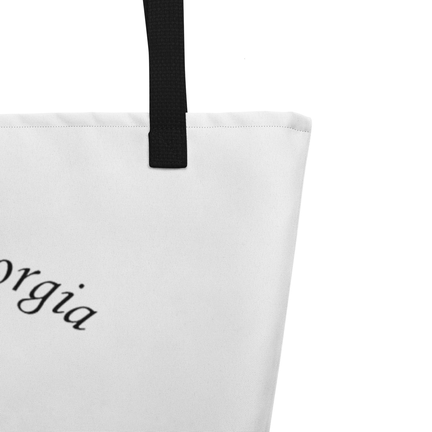 North Georgia Solitaries Large Tote Bag