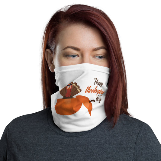 Happy Thanksgiving Day Neck Gaiter
