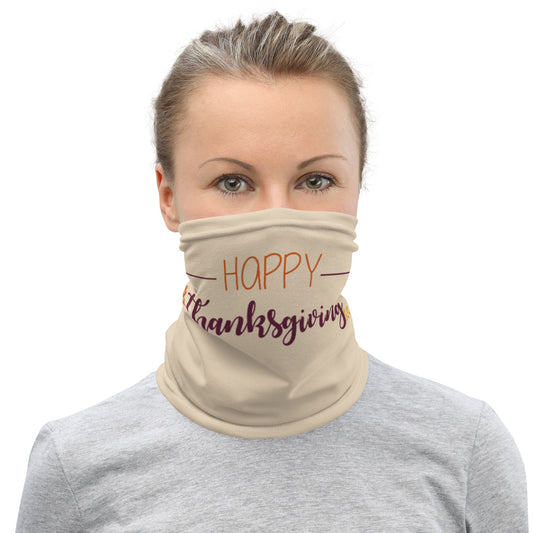 Happy Thanksgiving Neck Gaiter