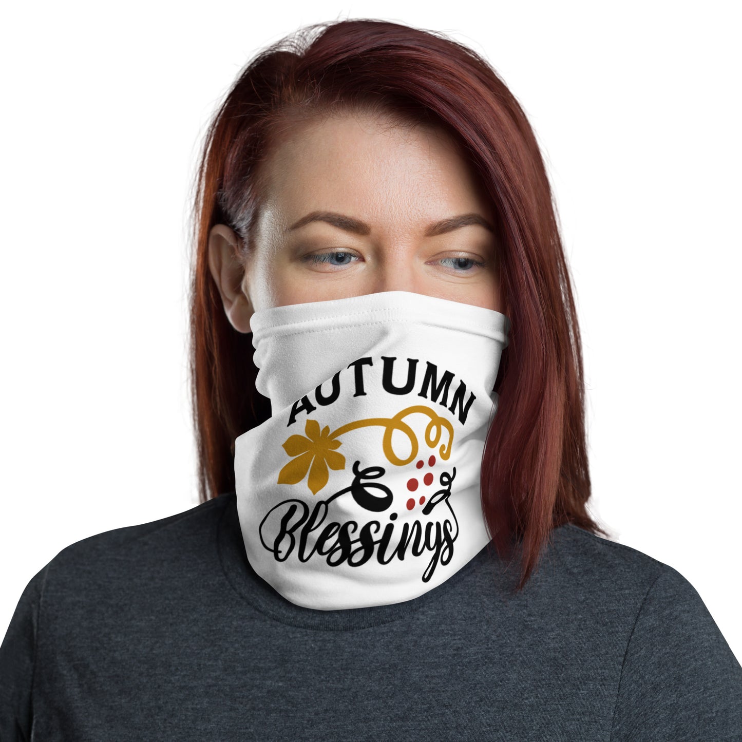 Autumn Blessings Neck Gaiter