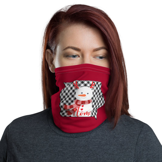 Iowa Gingham Neck Gaiter Neck Gaiter