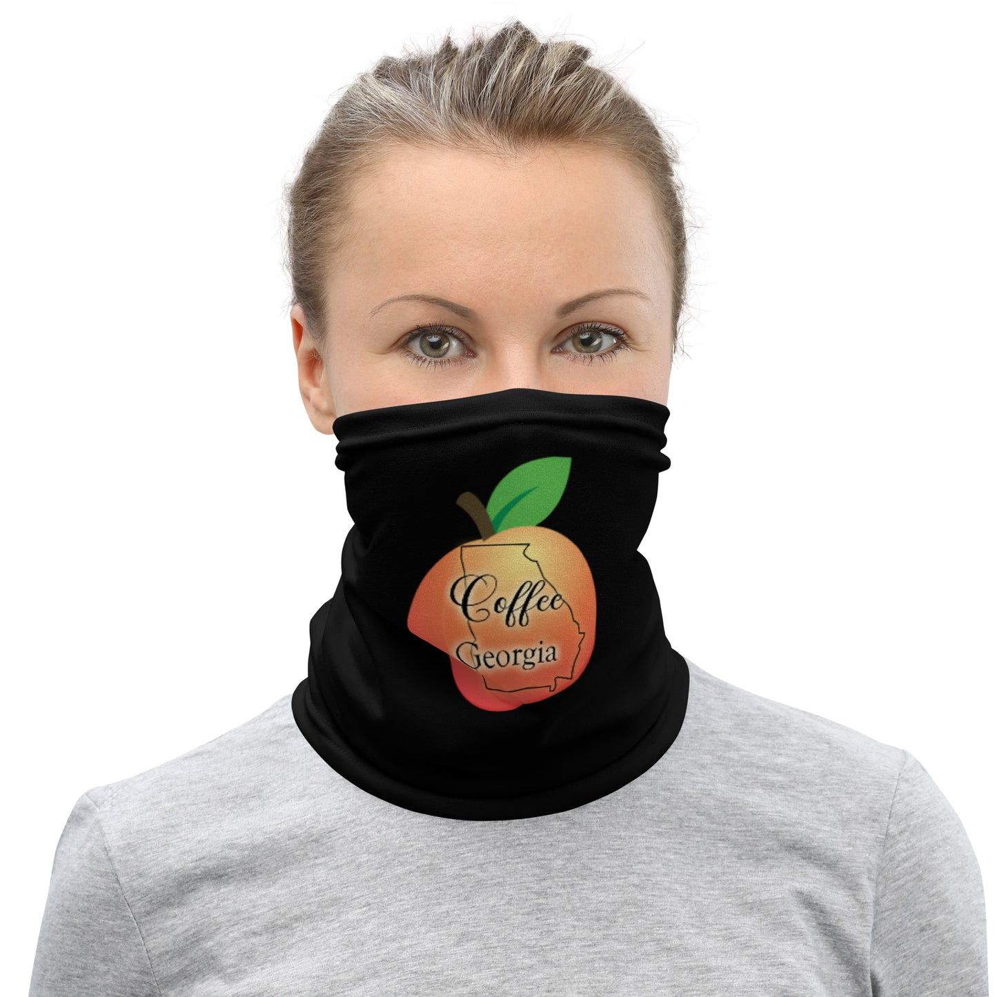 Coffee Georgia Neck Gaiter