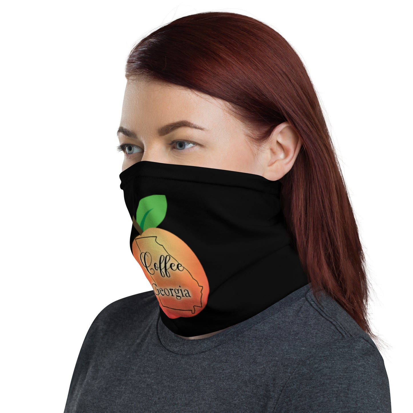 Coffee Georgia Neck Gaiter