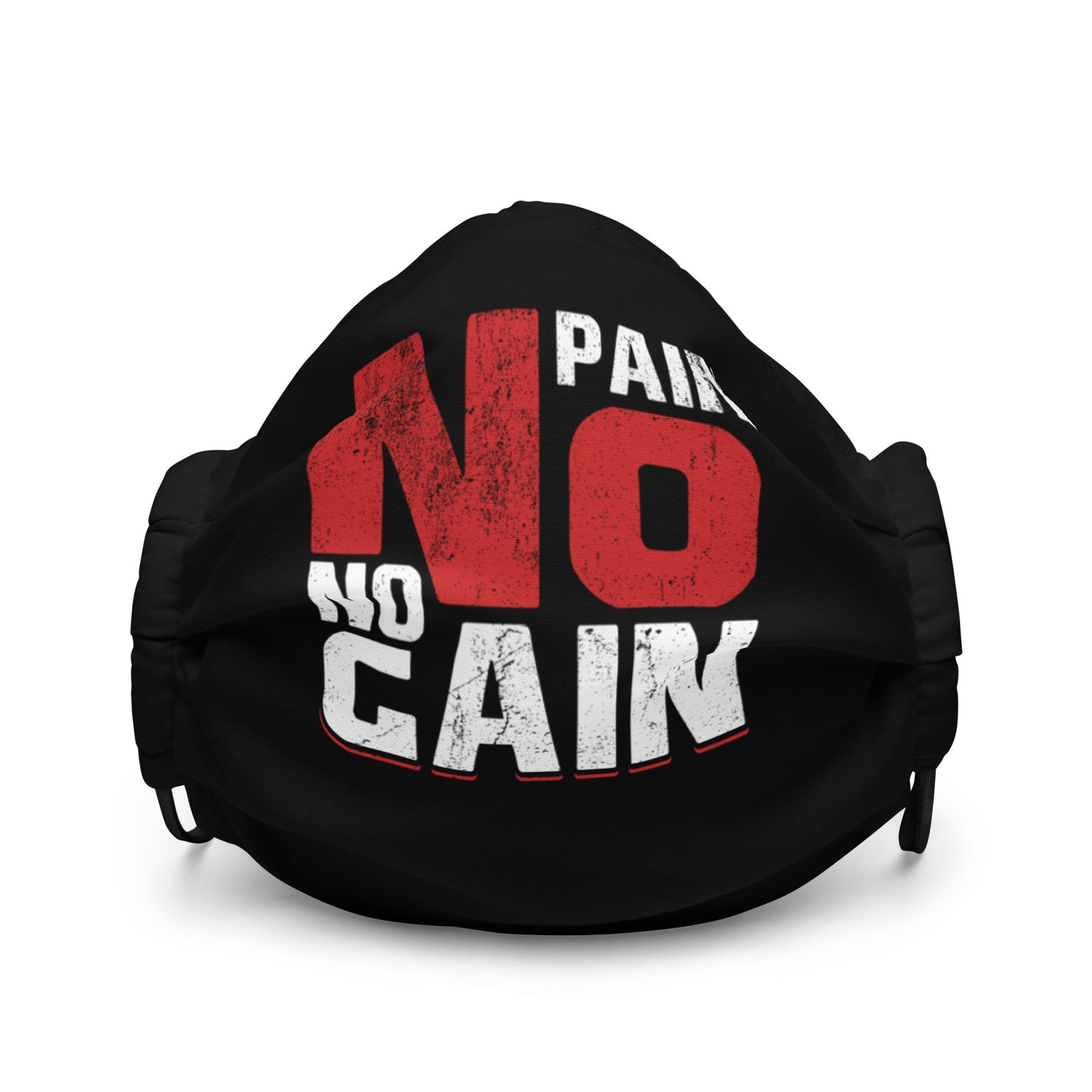 No Pain No Gain Premium face mask