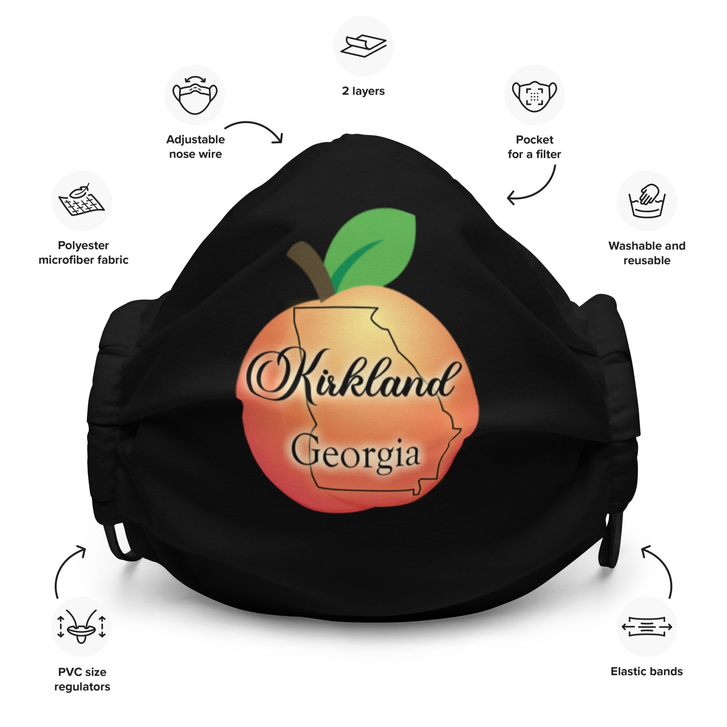 Kirkland Georgia Premium face mask