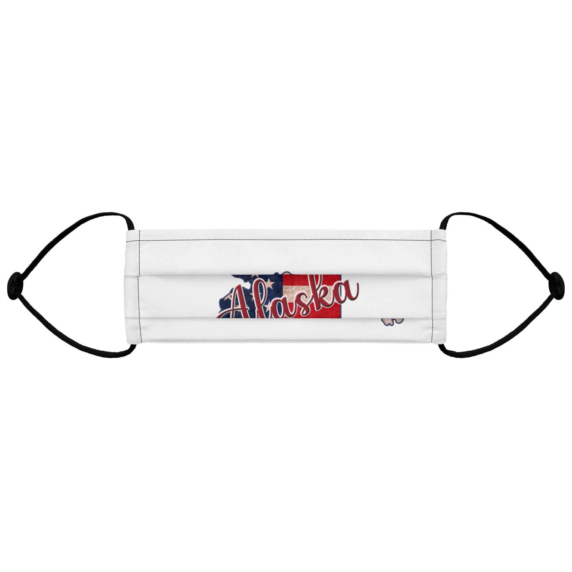 Alaska US Flag Premium Face Mask