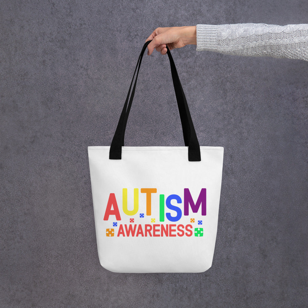 Autism Awareness Tote Bag