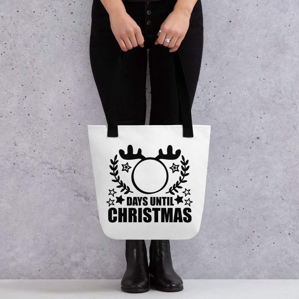 Days Until Christmas Tote Bag - Holiday