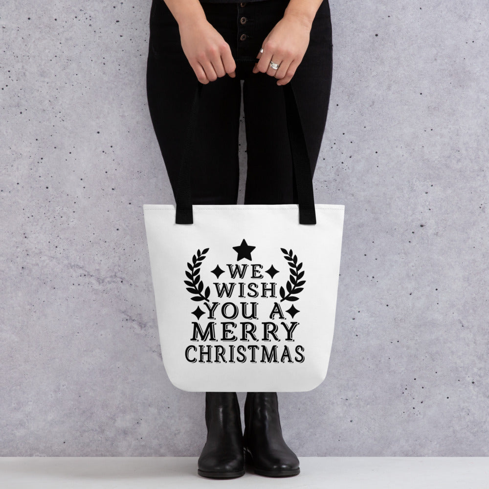 We Wish You a Merry Christmas Tote bag